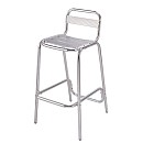 Bar stools,aluminum-pipe chair, leisure chair, outdoor chair, aluminum tube chair