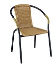 Rattan aluminum-pipe chair, leisure chair, outdoor chair,