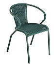 Rattan aluminum-pipe chair, leisure chair, outdoor chair