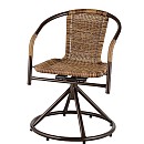 Rocking-turn PE rattan chair