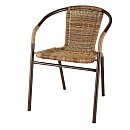 Rattan aluminum-pipe chair, leisure chair, outdoor chair