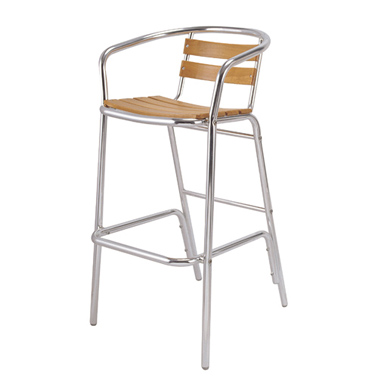 Bar chair,aluminum-pipe chair,leisure chair,outdoor chair,aluminumd tube chair