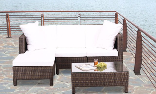 Rattan sofa set