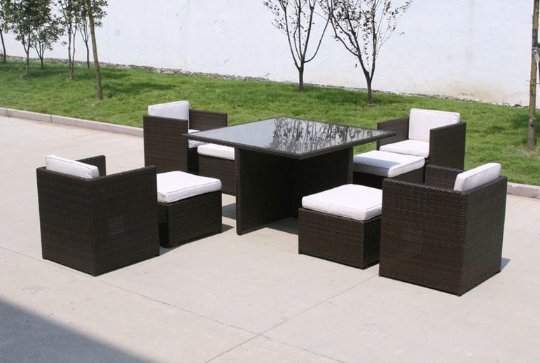 Rattan sofa set