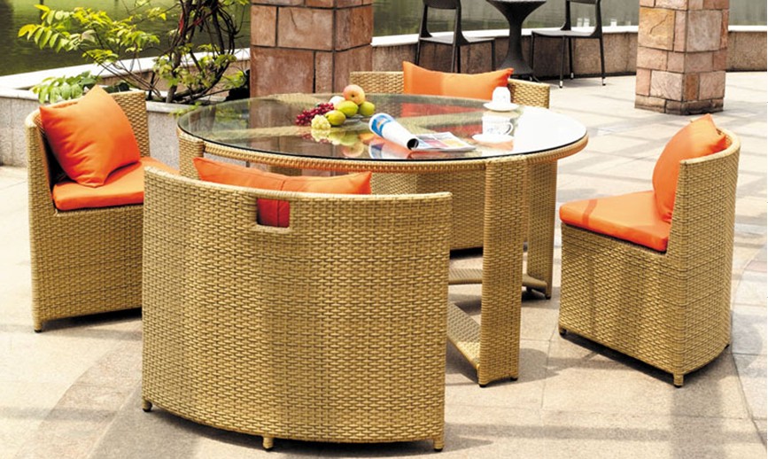 Rattan Table-chair Sets